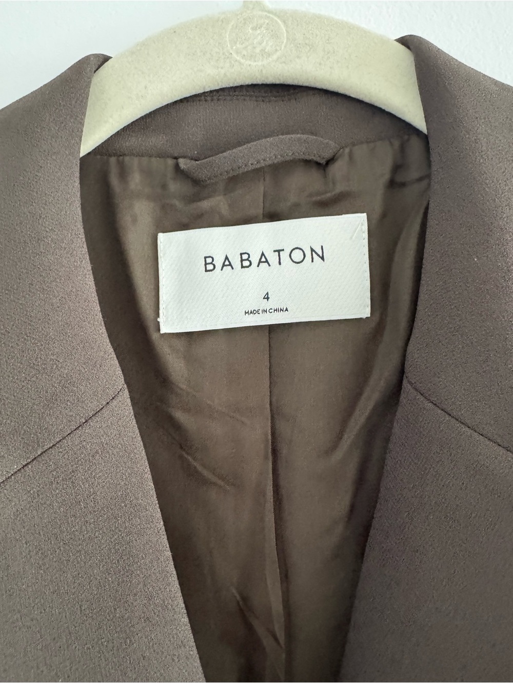 Babaton Blazer Vest Dress in Olive Green - Picture 5 of 8